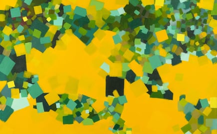 Samia Halaby, Six Golden Heroes